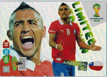 Limited Edition, 2014 Adrenalyn World Cup, Arturo Vidal