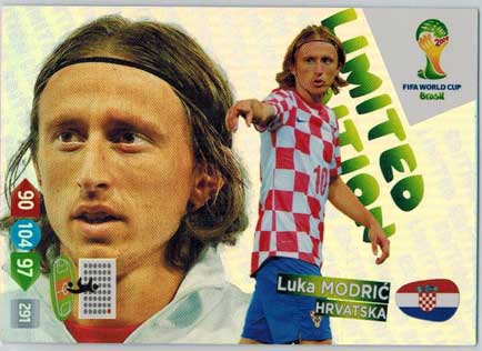 Limited Edition, 2014 Adrenalyn World Cup, Luka Modric