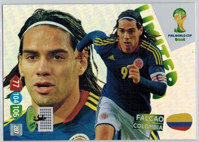 Limited Edition, 2014 Adrenalyn World Cup, Falcao