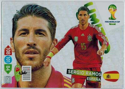Limited Edition, 2014 Adrenalyn World Cup, Sergio Ramos