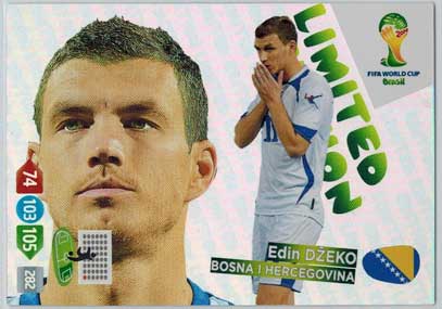 Limited Edition, 2014 Adrenalyn World Cup, Edin Dzeko
