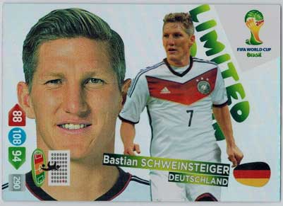 Limited Edition, 2014 Adrenalyn World Cup, Bastian Schweinsteiger