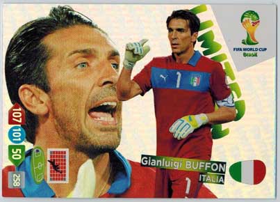 Limited Edition, 2014 Adrenalyn World Cup, Gianluigi Buffon