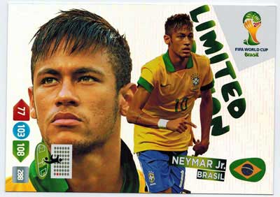 XXL Limited Edition, 2014 Adrenalyn World Cup, Neymar Jr.