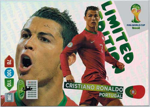 XXL Limited Edition, 2014 Adrenalyn World Cup, Cristiano Ronaldo