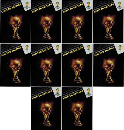 Limited Edition, 2014 Adrenalyn World Cup, Trophy Card (10)