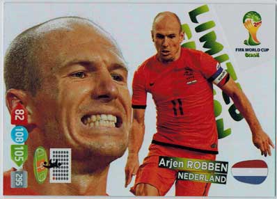 Limited Edition, 2014 Adrenalyn World Cup, Arjen Robben