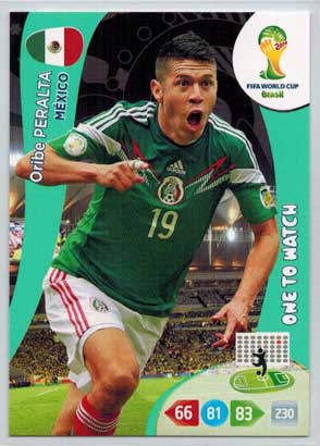 One to Watch, 2014 Adrenalyn World Cup #248 Oribe Peralta