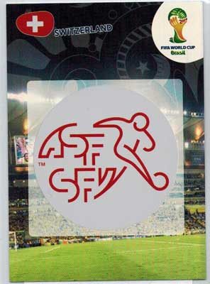 Teams Logos, 2014 Adrenalyn World Cup #292 Switzerland