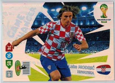 Game Changer, 2014 Adrenalyn World Cup #399 Luka Modric