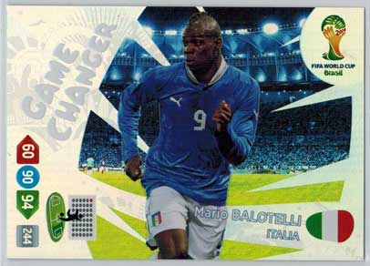 Game Changer, 2014 Adrenalyn World Cup #400 Mario Balotelli