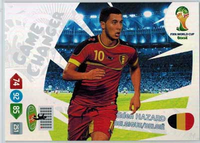 Game Changer, 2014 Adrenalyn World Cup #389 Eden Hazard