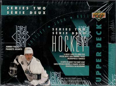 Hel Box 1993-94 Upper Deck, serie 2 JUMBO French / English