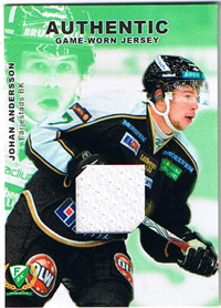 2009-10 SHL Jersey s.2 #4 Johan Andersson Färjestads BK