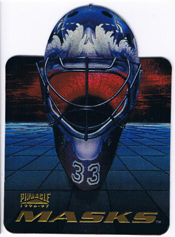 Patrick Roy 1996-97 Pinnacle Masks Die Cuts #1