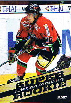 2010-11 SHL s.1 Super Rookies #07 Kristian Forsberg, Modo Hockey