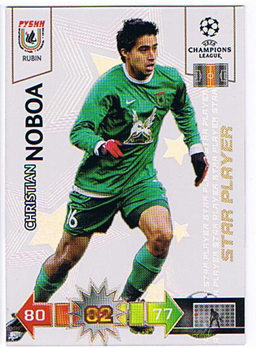 Star Player, 2010-11 Adrenalyn Champions League, Christian Noboa