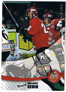 2004-05 SHL Elitserien, Pure Skills, Autograf, Henrik Sedin, MoDo Hockey