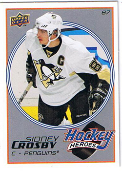 Sidney Crosby 2008-09 Upper Deck Hockey Heroes Sidney Crosby #HH2