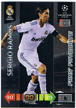 Fans Favourites, 2010-11 Adrenalyn Champions League, Sergio Ramos