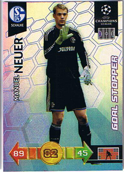 Goal Stopper, 2010-11 Adrenalyn Champions League, Manuel Neuer