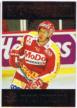1994-95 SHL Leaf Guest Star Special #3 Peter Forsberg