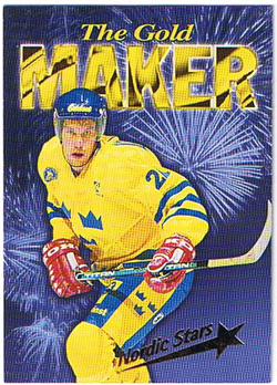 1996 Semic Wien Nordic Stars #NS1 Peter Forsberg