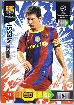 2010-11 Adrenalyn Champions League, Lionel Messi