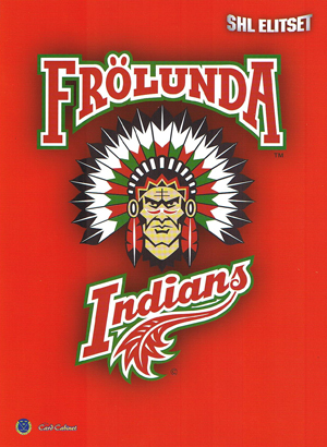 Teamset Frölunda Indians Elitserien 2012-13 serie 1 