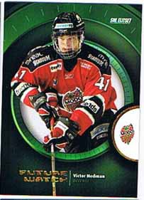 2007-08 SHL s.2 Future Watch Parallell #08 Victor Hedman MODO Hockey 1 of 100