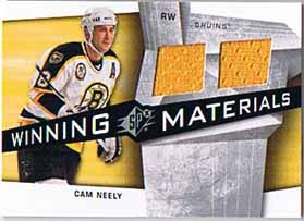 Cam Neely 2008-09 SPx Winning Materials #WMCN