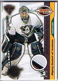 Jean-Sebastien Giguere 2000-01 Titanium Draft Day Edition Patches #1 /115