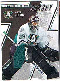 Martin Gerber 2002-03 Between the Pipes Jerseys #46