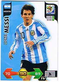 2010 Adrenalyn VM, Lionel Messi