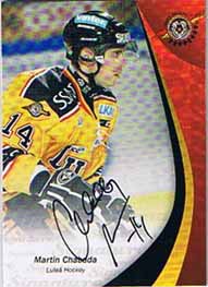 2007-08 SHL Signatures s.1 (A) #05 Martin Chabada Luleå Hockey