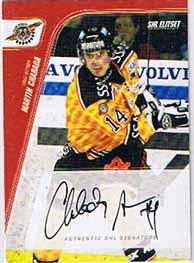2007-08 SHL Signatures s.2 #20 Martin Chabada Luleå Hockey