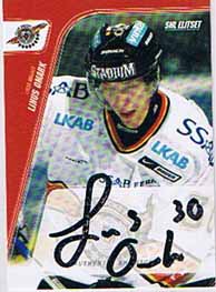 2007-08 SHL Signatures s.2 #21 Linus Omark Luleå Hockey