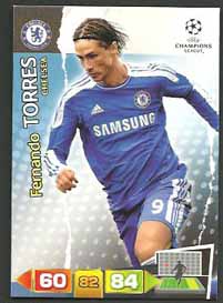 Grundkort Chelsea, 2011-12 Adrenalyn Champions League, Fernando Torres