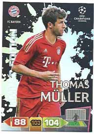 Limited Edition, 2011-12 Adrenalyn Champions League, Thomas Muller / Thomas Müller