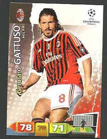 Grundkort Milan, 2011-12 Adrenalyn Champions League, Gennaro Gattuso