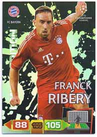 Limited Edition, 2011-12 Adrenalyn Champions League, Frank Ribéry