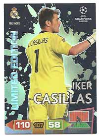 Limited Edition, 2011-12 Adrenalyn Champions League, Iker Casillas