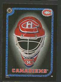 Canadiens Mask, Okänt kort, vit baksida