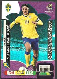 Scandinavian Stars, 2012 Adrenalyn EM/ Euro 2012, Zlatan Ibrahimovic