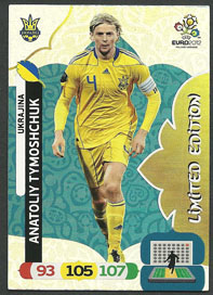 Limited Edition, 2012 Adrenalyn EM/ Euro 2012, Anatoliy Tymoshchuk