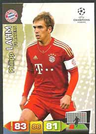 Grundkort Bayern München, 2011-12 Adrenalyn Champions League, Philipp Lahm
