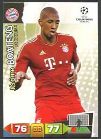Grundkort Bayern München, 2011-12 Adrenalyn Champions League, Jerome Boateng