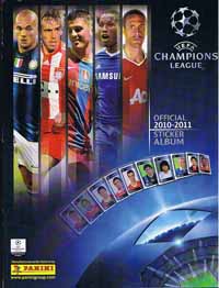 Album - Panini Stickers Champions League 2010-11