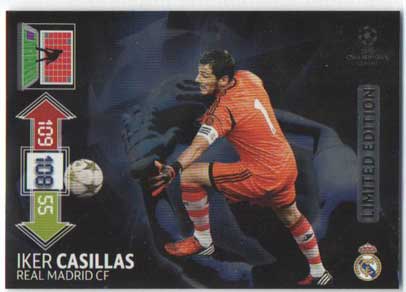 Limited Edition, 2012-13 Adrenalyn Champions League, Iker Casillas