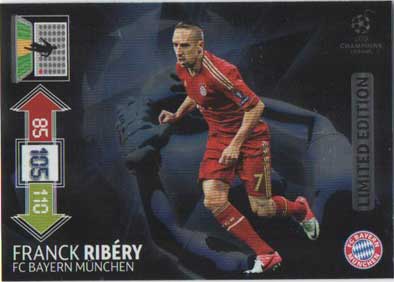 Limited Edition, 2012-13 Adrenalyn Champions League, Franck Ribéry / Franck Ribery